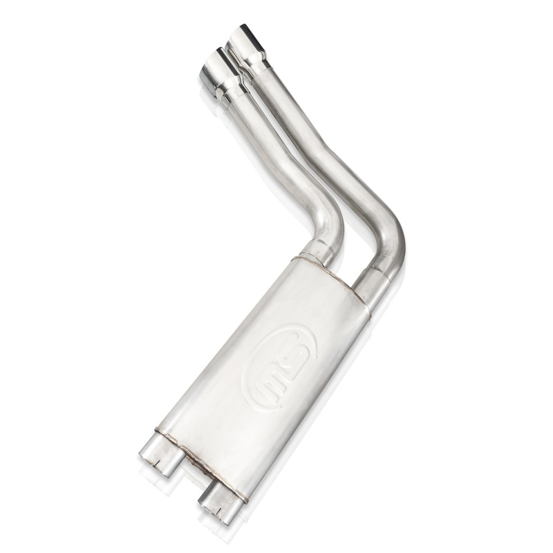 Ford SVT Lightning Performance Exhaust - Stainless Works - Catback, Dual Inlet/Outlet Chambered Muffler - `99-`04